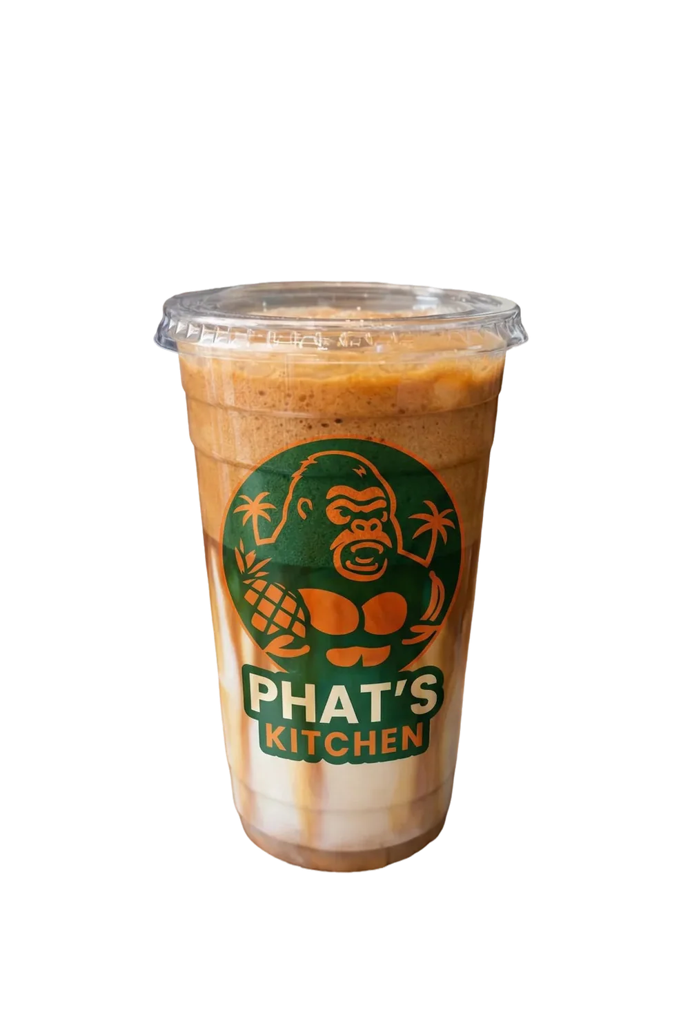 Peanut Frappé — thick blended coffee with peanut butter