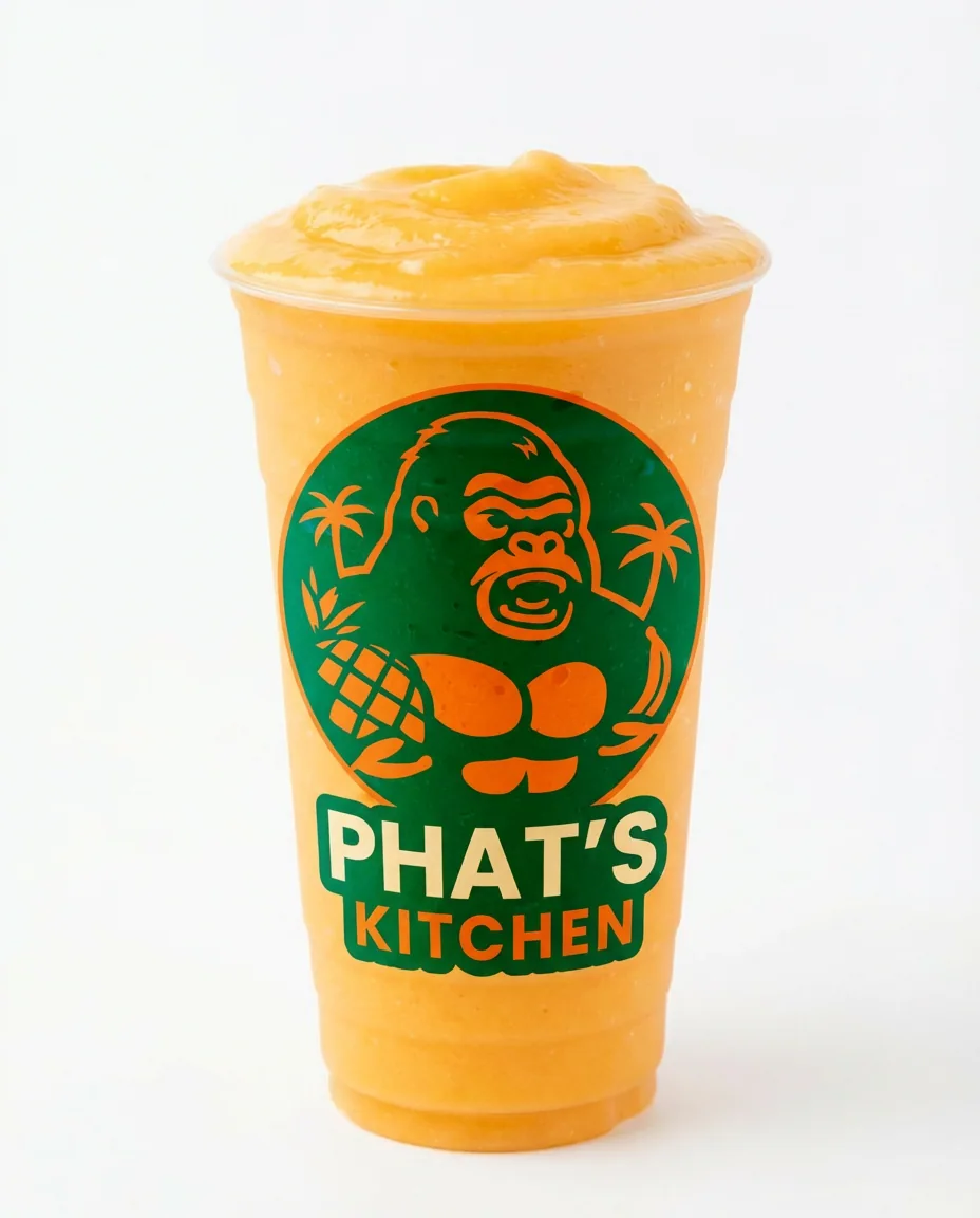 Mango Rush protein smoothie