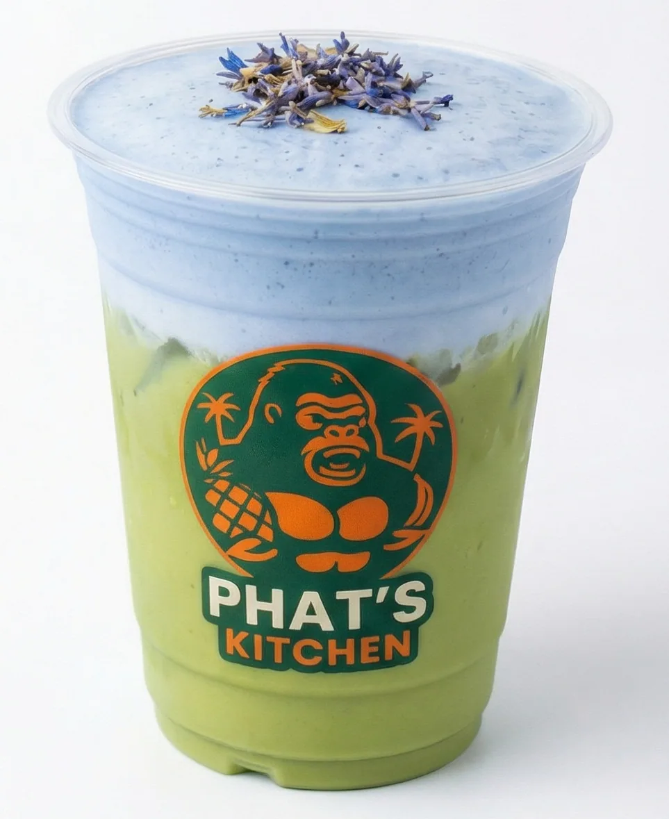 Classic Matcha + Lavender Foam
