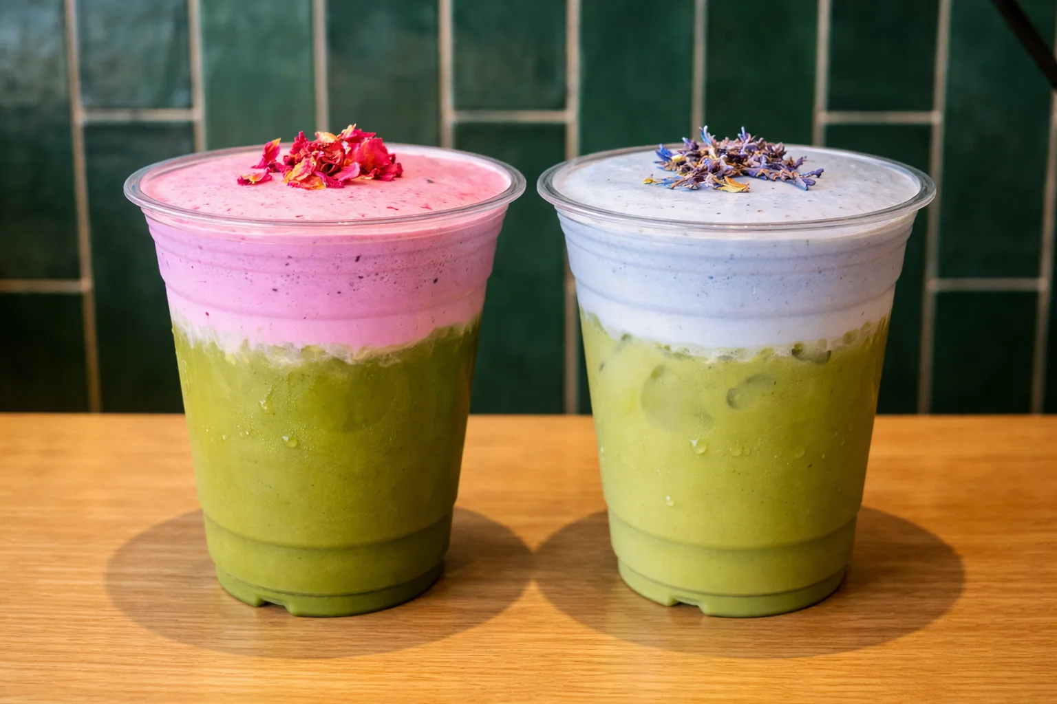 Dragon Fruit + Lavender Matcha